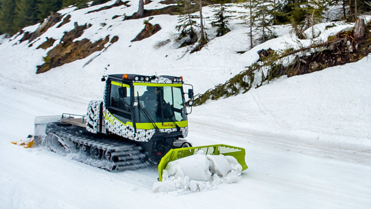 PistenBully 100 E, ecco il primo gatto delle nevi completamente elettrico