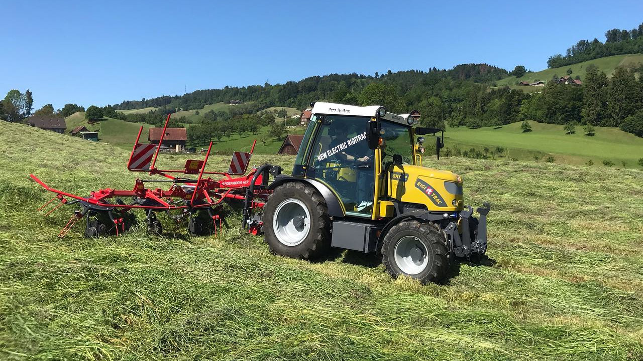 Rigitrac SKE 50 Electric, il trattore elettrico Made in Svizzera