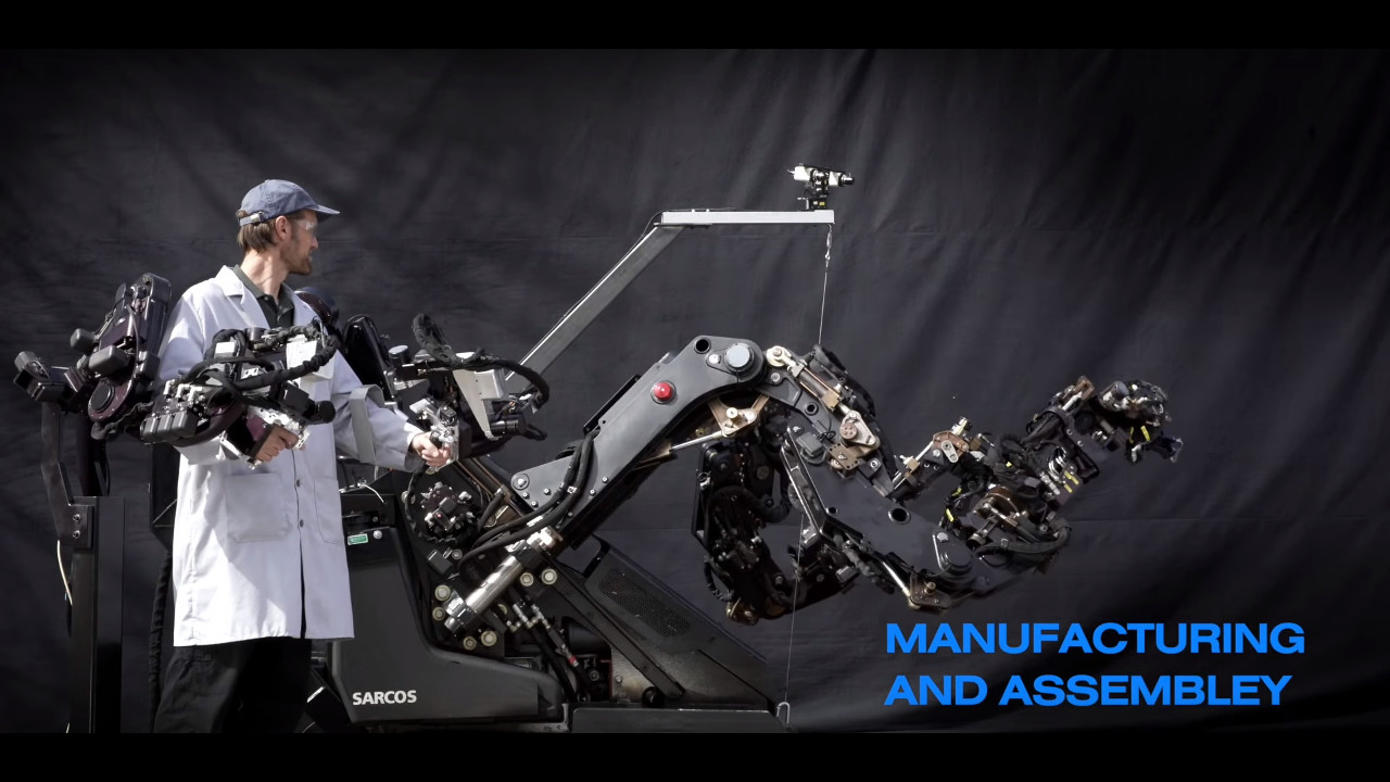 Sarcos, Robot da lavoro come estensione dell'uomo, non come suo sostituto