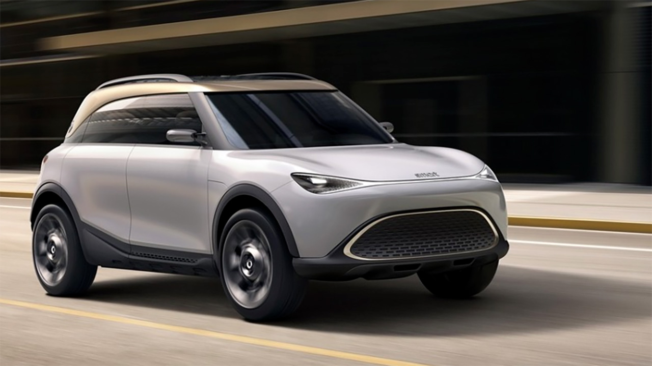 Smart Concept #1: ecco il nuovo SUV compatto elettrico