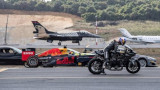 Tesla Model S, in sfida contro mezzi del calibro di un caccia F16 ed una Formula 1: ecco il video