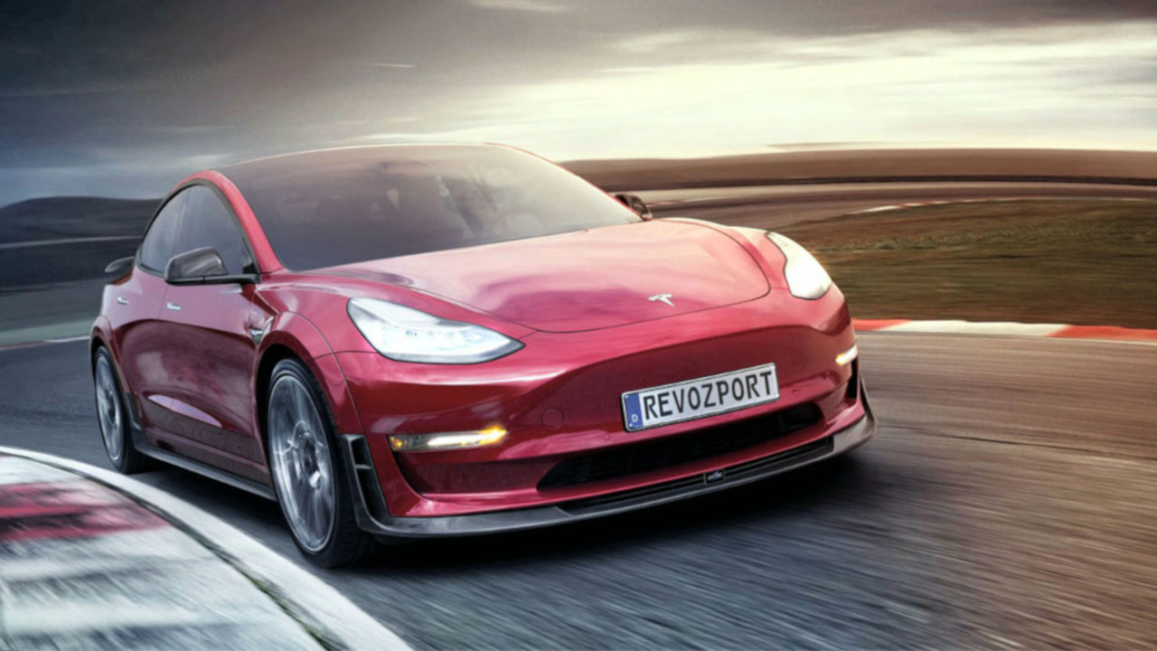 Model 3, un body kit per un look più aggressivo e racing: Tesla-Tuning prossima moda del settore?