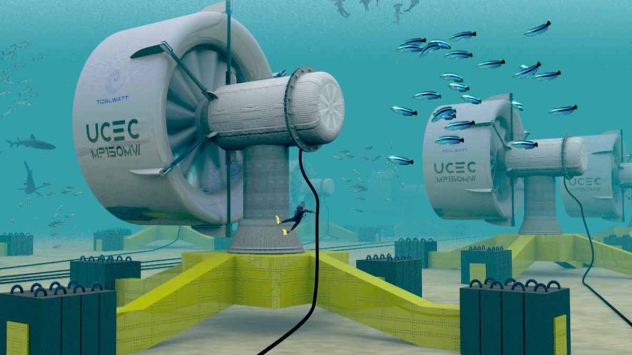 La fonte di energia infinita? Si trova sul fondo degli oceani, e per catturarla basta una mini turbina   