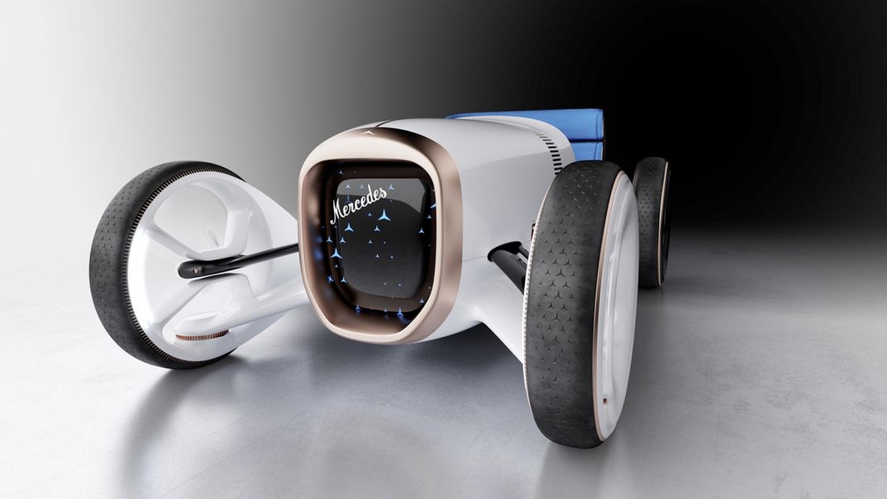 Vision Mercedes Simplex: un omaggio elettrico al passato
