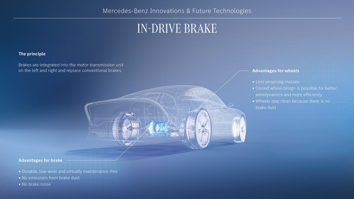 Mercedes-Benz freni in-drive