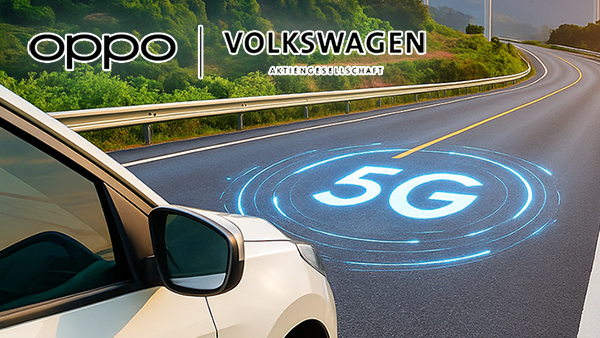 OPPO e Volkswagen: accordo sui brevetti 5G per l'auto del futuro